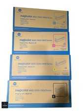 4 X Genuine Konica Minolta 4600 5500 5600 Printer Imaging DRUM A03100F picture