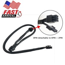 8PIN TO 8pin Power Supply Cable for EVGA SuperNOVA 750/850/1000/1300 G2 B2 P2 US picture