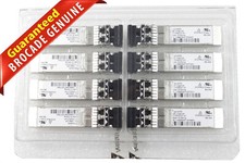 8-Pack Brocade 57-1000117-01 8Gb-SW MMF 850nm LC 150m SFP+ Transceiver XBR-00164 picture