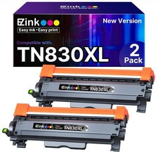 E-Z Ink TN830XL Toner for Brother Printer w/Chip - 2 Pack (Black) picture