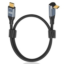 Poyiccot USB C 90 Degree 45.72 centimeters, C to C Cable 90 picture