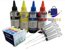 Refillable ink cartridges+400ml Ink Sublimation compatible Printer WF7610 WF7620 picture