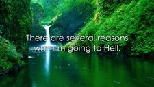 Landscape demotivational quote fuckscape nature water Custom Gaming Mat Desk picture