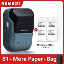 NIIMBOT B1 Bluetooth Thermal Label Printer 50x30mm/2x1.2in Labels picture