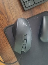 VictSing 8000DPI Wired RGB Gaming Mouse - Black picture
