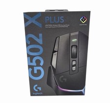 Logitech G502 X PLUS Lightspeed Wireless Gaming Mouse Black Brand New picture