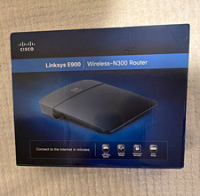 Linksys E900 Wireless-N300 2.4GHz MIMO WiFi Router 4-Port Black picture