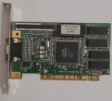 ATI 3D Charger PCI Graphics Card (3D Rage II + DVD, 109-40600-00, 2MB, Retro, 1997) picture