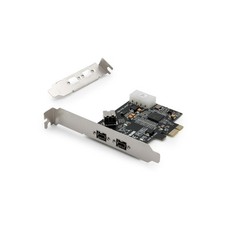 Controller FireWire (800) Digitus PCIe, 2x etc. 1x wew. IEEE1394b 9-pin, Low Prof picture