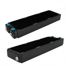OCOCOO 360mm Copper Radiator 45mm Thick 5-Port Multiport G1/4 PC Water Cooling picture