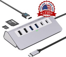 Adaptador multipuerto USB C resistente al calor Transferencia rápida de datos US picture