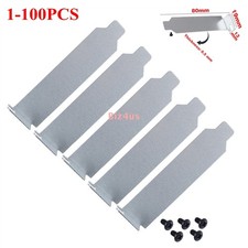 Lot Dustproof Low profile PCI Slot Covers Bracket Expansion Blanking Plates picture