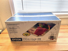 Epson Stylus Color 777 Inkjet Printer New Sealed Box Vintage 2880 DPI USB picture