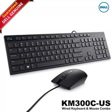 Dell KM300C (KB216 + MS116) Wired Keyboard and Mouse combo (NEW) picture