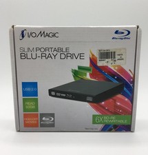 I/O Magic Blue-Ray Slim Portable External Drive - Black (IBD1PE2) picture