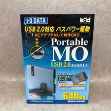 I-O DATA MOP2-U640P 640MB MO Magneto Optical Drive Unopened JAPAN picture