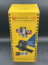 Wolverine F2D 35MM Slides & Negatives Film To Digital Image Converter. Brand New picture