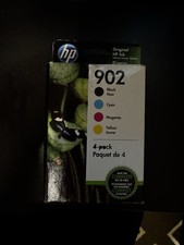 New Genuine HP 902 4PK Ink Cartridges OfficeJet Pro 6961, 6968 2021 picture