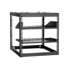 10U 23in Deep AV & IT Rack Heavy Duty 4-Post Ventilated Frame picture