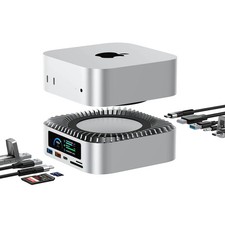 Raycue Mac Mini Thunderbolt 4 Dock Stand with nvme slot for up to 4TB picture