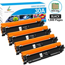 4PK CF230A BK Toner Cartridge for HP 30A LaserJet Pro MFP M227fdn M203dw M203dn picture