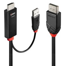Lindy 41500 3m HDMI to DisplayPort Cable ~E~ picture