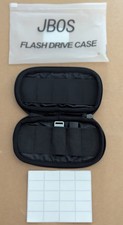 JBOS USB Flash Drive Case Organizer Shockproof Thumb Jump Drive Storage 10 slot picture