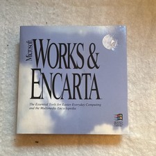 Microsoft Works & Encarta v3.0 Multimedia Edition for Windows CD Set picture