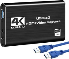 DIGITNOW 4K Audio Video Capture Card, USB 3.0 HDMI Video Capture Device Full HD picture