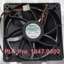 1PCS NEW Nidec Ultraflo W12E12BS11B5-07 120 × 120 × 38 mm Antminer Cooling Fan picture