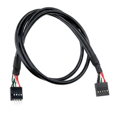 USB Header Cable 9 Pin Internal USB 2.0 Male to Female Extension Cable 1PCS picture