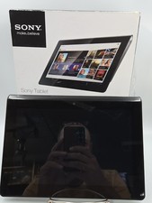 Sony S Tablet SGPT11 Series For PARTS  Turns On And Works With Cord Plugged In picture