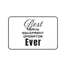 Best Heavy Equipment Operator Ever Desk Mat Caduceus Mousepad BL48 picture