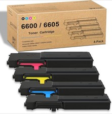 4PK High Yield Toner Set for Xerox Phaser 6600 WorkCentre 6605 106R02228 picture