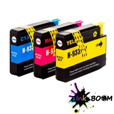 3 CMY Ink Cartridge Replace for HP 933XL Officejet 6100 6600 6700 7110 7612 picture