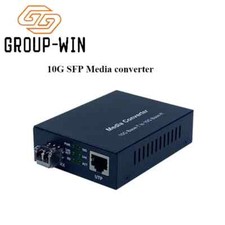 10G SFP+ Fiber to RJ45 Media Converter to SFP+ 10/100/1000M/2.5G/10G Ethernet  picture