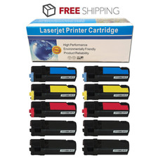 10 PK Multi-Color Toner Set for Dell 2150CN 2150CDN 2155CN 2155CDN Printer picture