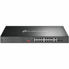 TP-Link Omada 18-Port Gigabit Rackmount Switch with 16-Port PoE+ (ds1018gmp) picture