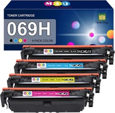 069H Toner Cartridge Set Compatible Replacement for Canon 069 069H 4 Pack picture