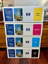 New Set of HP C4191A | C4192A | C4193A | C4194A - OEM Toner Cartridges Genuine picture