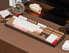 ABKO AKN10BT 8K Silent Wireless Rapid Mechanical Keyboard Chocolate 45g Trigger picture