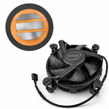 Intel LGA1200 CPU Cooler K69237-001 Copper Core Heatsink Fan 115x NEW picture
