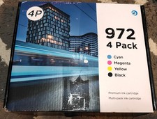 New Q-Image 972 Ink Cartridges 4-Pack for HP PageWide CMYK picture