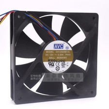 AVC DA12025B12L 12025 DC12V 0.30A 12CM 4-Wire PWM Dual Ball Cooling Fan picture