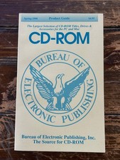 1990 CD-ROM Product Guide Bureau of Electronic Publishing Spring Softcover picture
