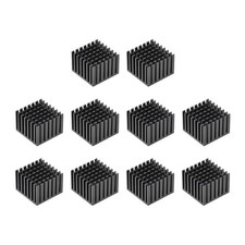 Electronic Radiators Heatsink for MOS GPU IC Chip Black 28 x 28 x 20 mm 10pcs picture