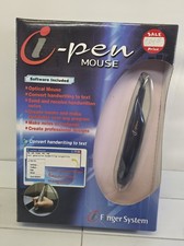 Vintage i-Finger System i-Pen Optical Mouse With Software USB Model FM-100BN NEW picture