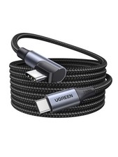 UGREEN 240W USB C to C Cable, 90-Degree Right Angle, PD 3.1 Fast 3.3FT  picture