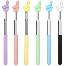 Mini Retractable Extendable Colorful Finger Pointer Sticks 6 PCS picture