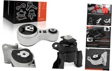 3PCS Engine Motor Mount Transmission Mount Torque Strut Mount Set Compatible picture